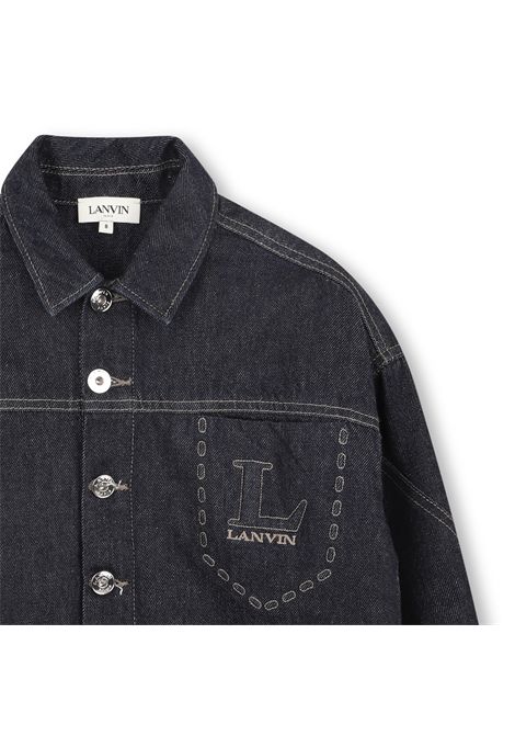 Giubbino con logo LANVIN KIDS | N30379Z28